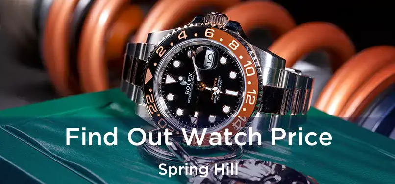 Find Out Watch Price Spring Hill