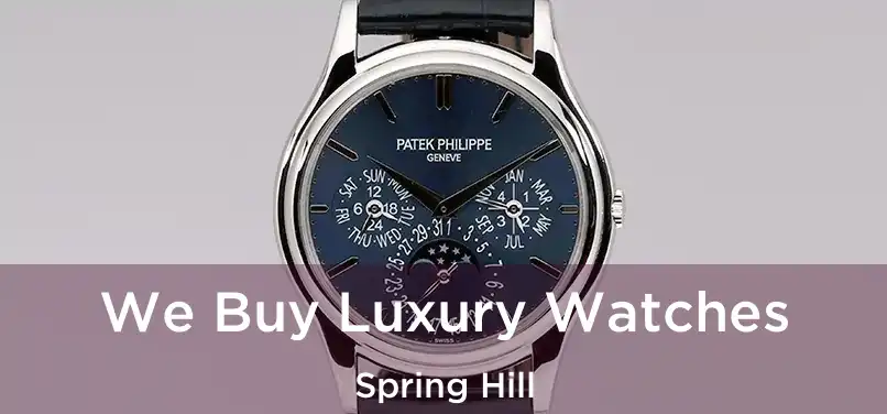 We Buy Luxury Watches Spring Hill